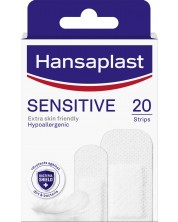 Sensitive Пластири, 20 броя, Hansaplast