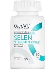 Selenium, 100 mcg, 90 таблетки, OstroVit -1