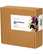 Семена Click and Grow - Vibrant Flower Mix, 9 пълнителя -1