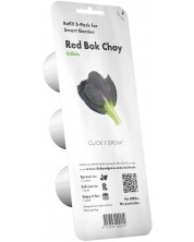 Семена Click and Grow - Червен Бок Пак Чой, 3 пълнителя -1