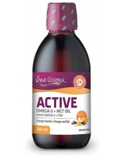 Sea-Licious Active Omega-3 + MCT Oil, 250 ml, Natural Factors