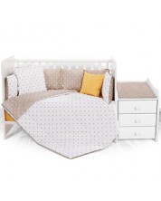 Бебешки спален комплект за Lorelli - Тренд, Корони, лате -1