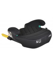 Седалка за кола Cangaroo - Jax, i-Size, с IsoFix, 125-150 cm, черна