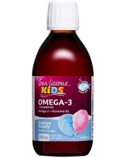 Sea-liciuous Omega-3 + Vitamin D3, 250 ml, Natural Factors -1