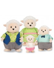 Комплект фигурки Battat Lil' Woodzeez - Семейство овчици