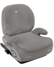 Седалка за кола KikkaBoo - i-Boost, i-Size, IsoFix, 125-150 cm, Light Grey -1