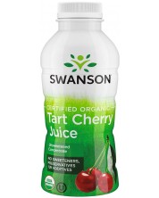 Certified Organic Tart Cherry Juice, 473 ml, Swanson -1