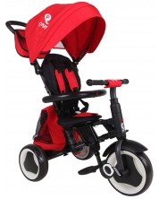 Сгъваема детска триколка QPlay - Rito Plus, Eva Wheels, Red  -1