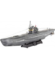Сглобяем модел Revell Военни: Кораби - Германска подводница TYPE VII C/41