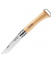 Сгъваем нож Opinel Nomad - 10 cm, с тирбушон и отварачка, бук -1