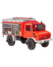 Сглобяем модел Revell Съвременни: Камиони - Пожарникарски камион Mercedes-Benz Unimog U1300L TLF 8/18 -1