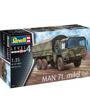 Сглобяем модел Revell - Военен камион Man 7t Milgl -1