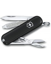 Швейцарски джобен нож Victorinox - Classic SD, Dark Illusion