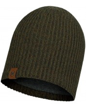 Шапка BUFF - Knitted & Fleece hat Lyne, зелена -1
