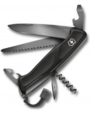 Швейцарски джобен нож Victorinox Ranger Grip 55 - Onyx Black -1