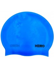 Шапка за плуване HERO - Silicone Swimming Helmet, светлосиня