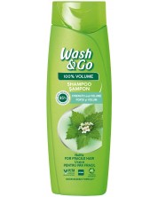 Wash & Go Шампоан с коприва, 360 ml