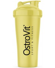 Шейкър OstroVit - Sport, 700 ml, жълт