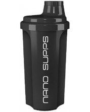 Шейкър Nano - Supps BCAA, 500 ml, черен -1