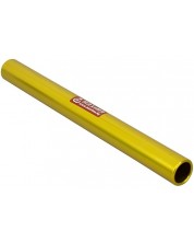 Щафетна палка Maxima - 30 х Ф2.8 cm, алуминиева, жълта -1