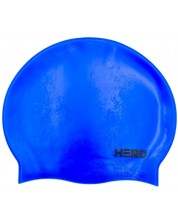 Шапка за плуване HERO - Silicone Swimming Helmet, синя -1
