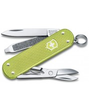 Швейцарски джобен нож Victorinox - Classic Alox, Lime Twist -1