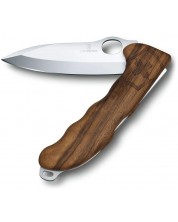 Швейцарски джобен нож Victorinox Hunter Pro Wood - Орех, 2 функции -1