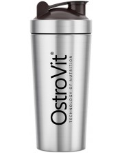 Шейкър OstroVit - Metal, 750 ml, сребрист -1
