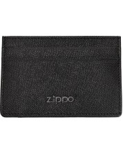 Щипка за банкноти Zippo Saffiano - RFID защита, черна