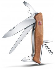 Швейцарски джобен нож Victorinox  - RangerWood 55,  10 функции