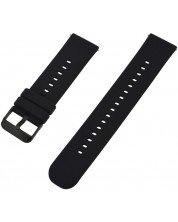 Силиконова каишка Xmart - Watch Band, 22 mm, черна -1