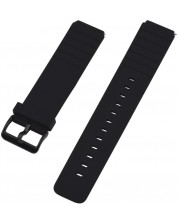 Силиконова каишка Xmart - Watch Band, 18 mm, черна -1