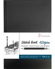 Скицник Hahnemuhle Sketch Book - A5, кожена корица, 64 листа -1