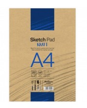 Скицник Drasca Sketch pad - Крафт, A4, 20 л -1