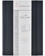 Скицник Hahnemuhle Text & Art - A4, 60 листа