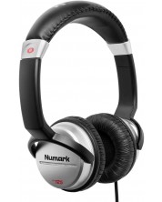 Слушалки Numark - HF125, DJ, черни/сребристи -1