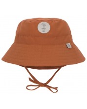 Слънцезащитна шапка с периферия Lassig - Splash & Fun, Rust, размер 50/51, 19-36 м -1