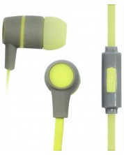 Слушалки с микрофон Vakoss - SK-214G, зелени