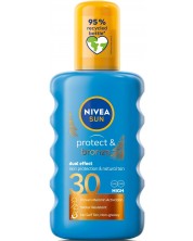 Nivea Sun Слънцезащитен спрей Protect & Bronze, SPF 30, 200 ml -1