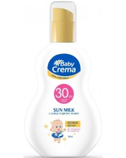Слънцезащитно спрей мляко Baby Crema - SPF 30, 150 ml