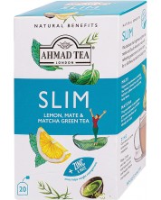 Slim Билков чай за отслабване, 20 пакетчета, Ahmad Tea -1