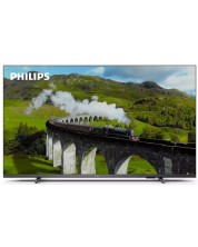 Смарт телевизор Philips - 43PUS7608/12, 43'', LED, 4K, сив -1