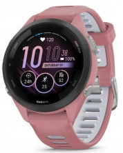 Смарт часовник Garmin - Forerruner 265S, 42mm, Light Pink/Whitestone -1