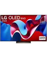 Смарт телевизор LG - OLED65C41LA, 65'', OLED, 4K, 144Hz, черен -1