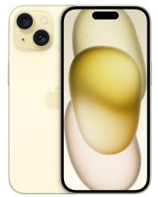 Смартфон Apple - iPhone 15, 6.1'', 512GB, Yellow