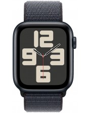 Смарт часовник Apple - Watch SE2 v3 GPS, 40 mm, Midnight ALU Ink Sport Loop -1