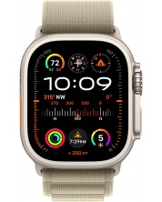 Смарт часовник Apple - Watch Ultra 2 Cell, 49mm, 1.92", L, Olive Alpine -1