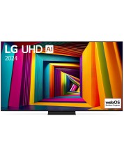 Смарт телевизор LG - 65UT91003LA, 65'', LED, 4K, черен -1