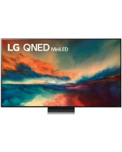 Смарт телевизор LG - 75QNED863RE, 75'', QNED, 4K, черен