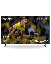 Смарт телевизор Sony - KD-50X80L, 50'', DLED, 4K, черен -1